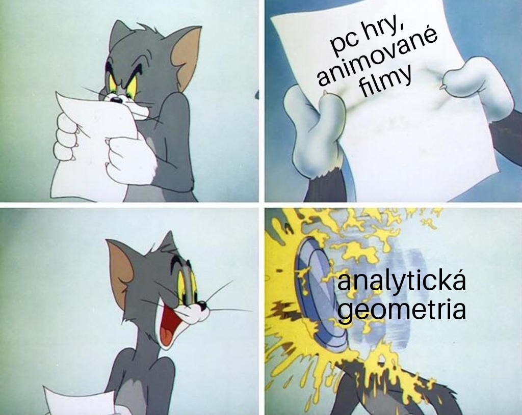 Základom animácií je analytická geometria